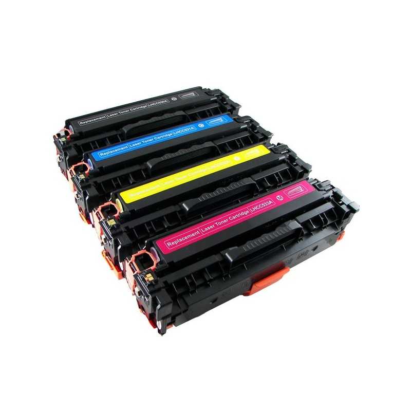 CF543X, CF543A - Nº 203X, 203A Magenta Toner Compativel CF543X, CF543A - Nº 203X, 203A Magenta Toner Compativel