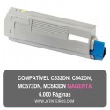 C532DN, C542DN, MC573DN, MC563DN Magenta Toner Compativel