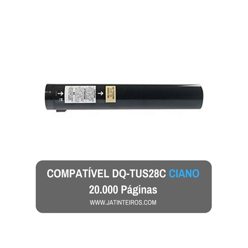 DQ-TUS28K, DQ-TUS20C Ciano Toner Compativel