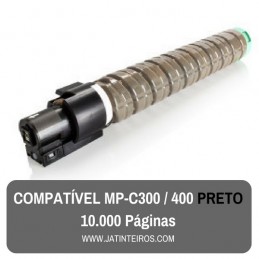 MP-C300, MP-C400 Preto Toner Compativel