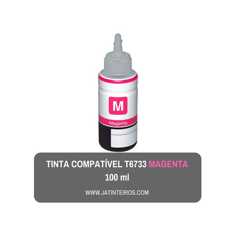 T6733 Magenta Tinta Compativel Epson