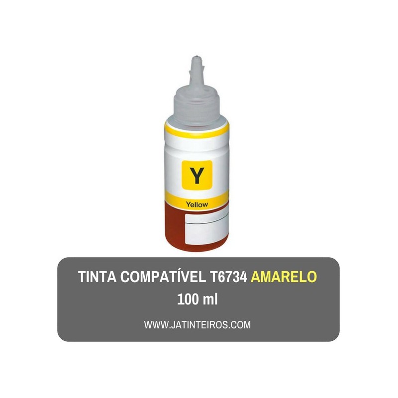 T6734 Amarelo Tinta Compativel Epson