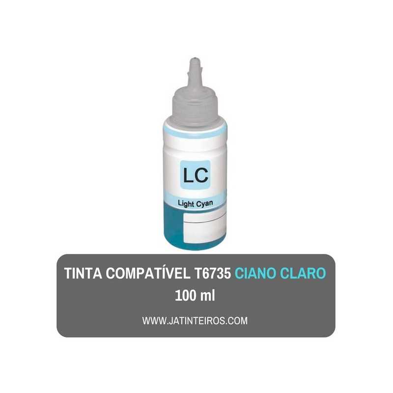 T6735 Ciano Claro Tinta Compativel Epson