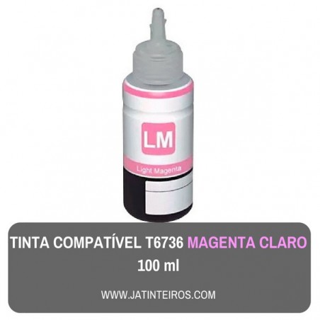 T6736 Magenta Claro Tinta Compativel Epson