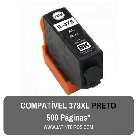 378XL Preto Tinteiro Compativel
