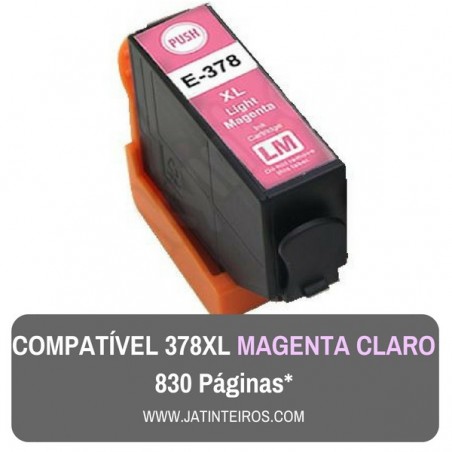 378XL Magenta Claro Tinteiro Compativel