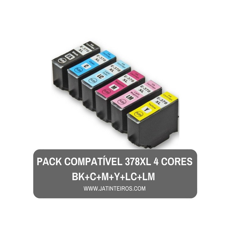 378XL Pack Tinteiro Compativeis