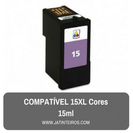 15XL Cores Tinteiro Reciclado