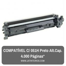 051H Preto XL Toner Compativel