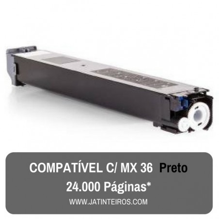 MX36 Preto Toner Compativel