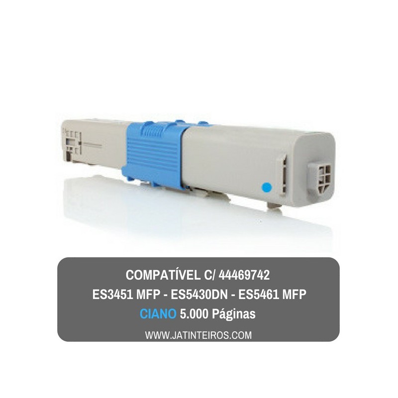 ES3451 MFP, ES5430DN, ES5461 MFP Ciano Toner Compativel 44469742