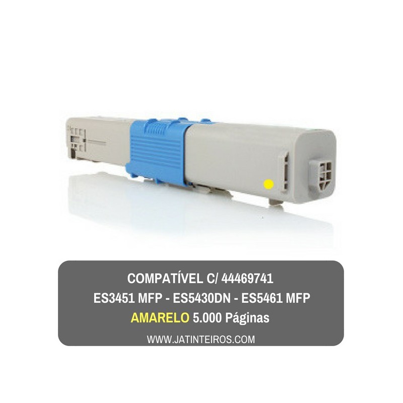 ES3451 MFP, ES5430DN, ES5461 MFP Amarelo Toner Compativel 44469740