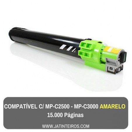 MP-C2500, MP-C3000 Magenta Toner Compatível