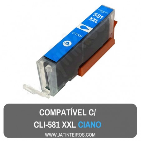 CLI-581 XXL Ciano Tinteiro Compativel