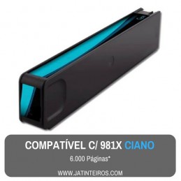 981A Ciano Tinteiro Compativel