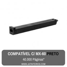 MX-60 Preto Toner Compativel