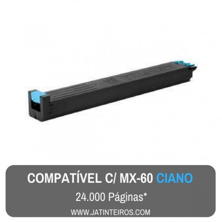MX-60 Preto Toner Compativel