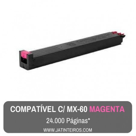 MX-60 Ciano Toner Compativel
