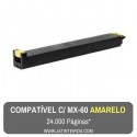 MX-60 Amarelo Toner Compativel