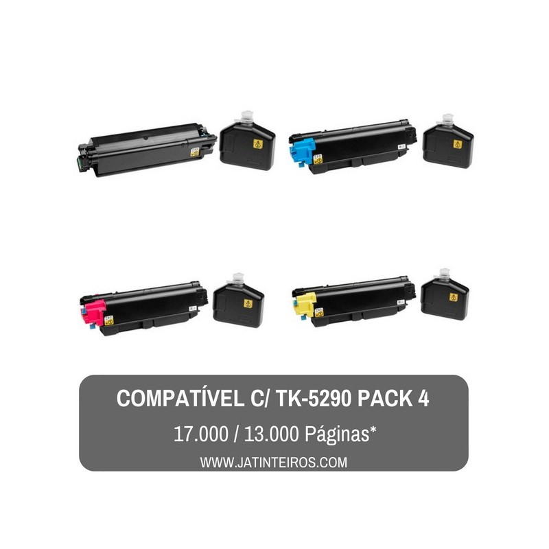TK-5290 Pack Toners Compativeis