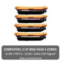 Nº 655A Pack Toners Compativeis
