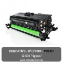 Nº 657X - CF470X Preto Toner Compativel