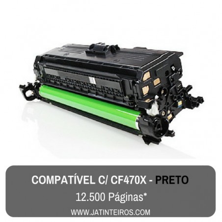 Nº 656X - CF460X Preto Toner Compativel