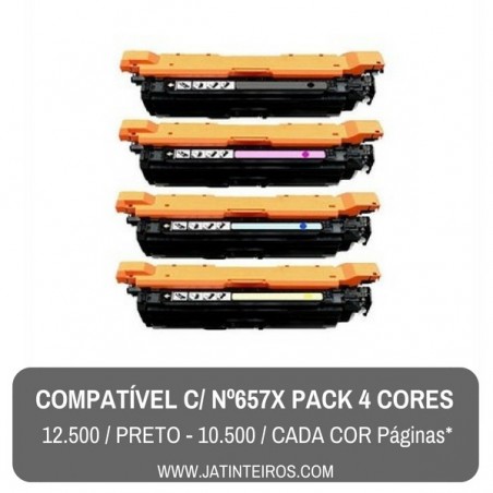 Nº 657X - CF473X Magenta Toner Compativel