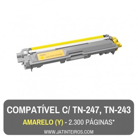 TN-247, TN-243 Magenta Toner Compativel