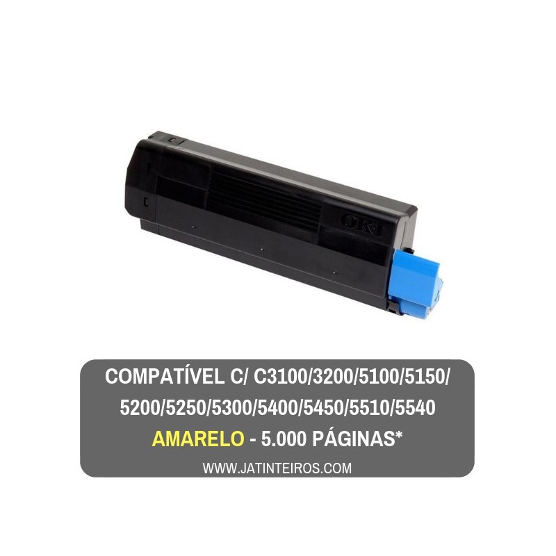 C5100, C5200, C5300, C5400, C5250, C5450, C3100, C3200 Magenta Toner Compativel