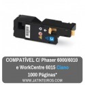 PHASER 6000, 6010, WorkCentre 6015 Ciano Toner Compativel