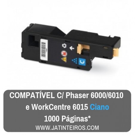PHASER 6000, 6010, 6015 Ciano Toner Compativel