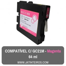 GC21M Magenta Tinteiro Compativel