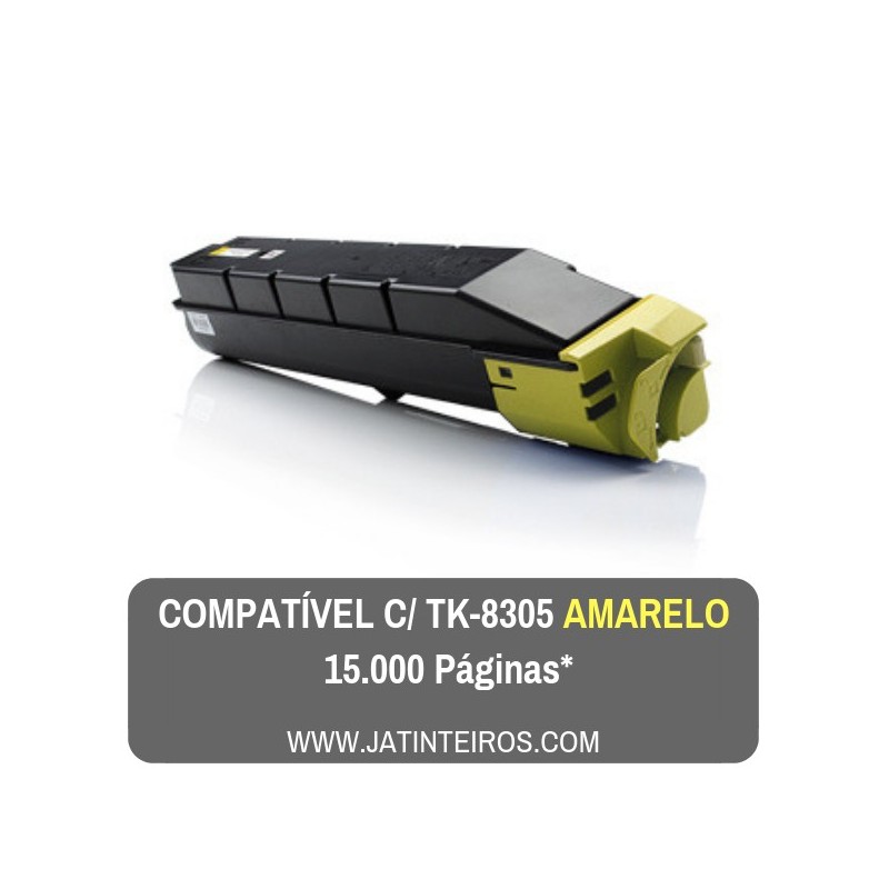 TK-8305 Amarelo Toner Compativel 1T02LKANL0
