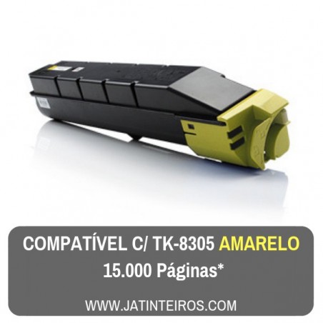 TK-8305 Amarelo Toner Compativel 1T02LKANL0