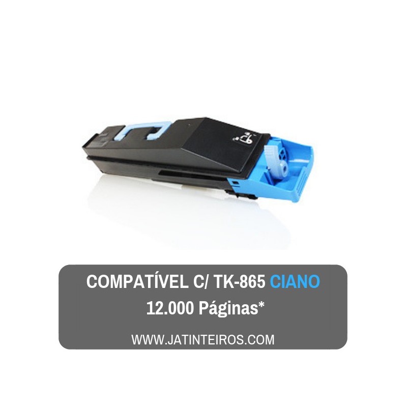 TK865 Ciano Toner Compativel