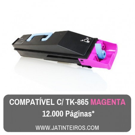 TK865 Magenta Toner Compativel