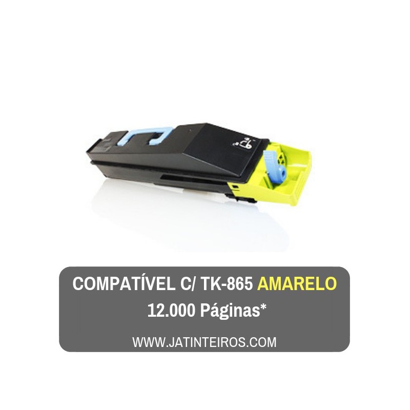 TK865 Amarelo Toner Compativel