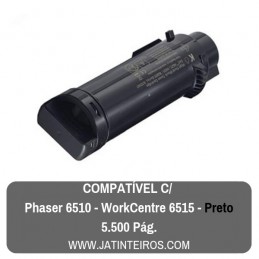 Phaser 6510, Workcentre 6515 Preto Toner Compativel