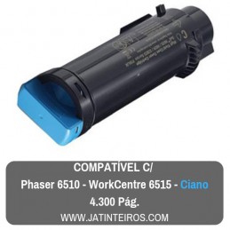 Phaser 6510, Workcentre 6515 Preto Toner Compativel