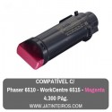 Phaser 6510, Workcentre 6515 Magenta Toner Compativel
