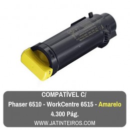 Phaser 6510, Workcentre 6515 Amarelo Toner Compativel