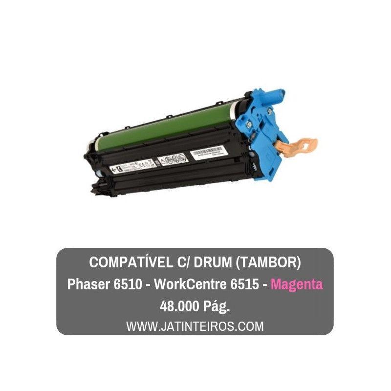 Phaser 6510, Workcentre 6515 Ciano Tambor Compativel (Drum)