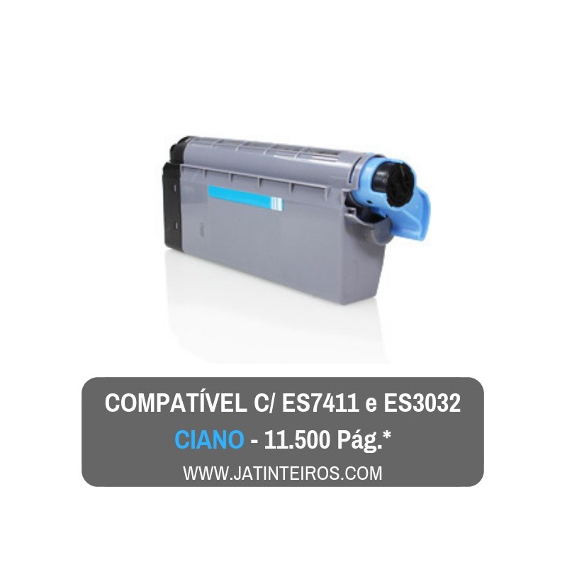 Executive ES7411, ES3032 Ciano Toner Compativel