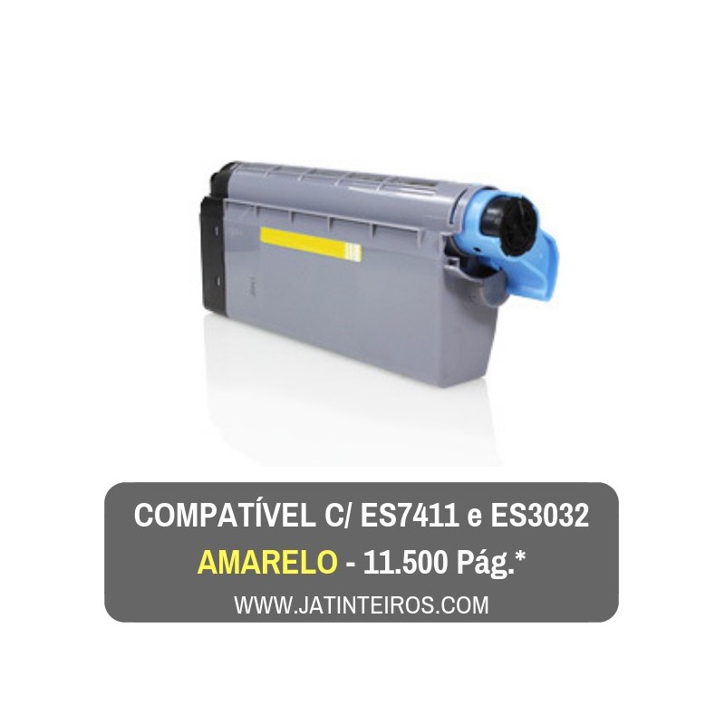 Executive ES7411, ES3032 Amarelo Toner Compativel