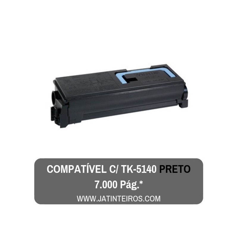 TK5140 Preto Toner Compativel