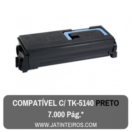 TK5140 Preto Toner Compativel
