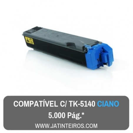 TK5140 Ciano Toner Compativel