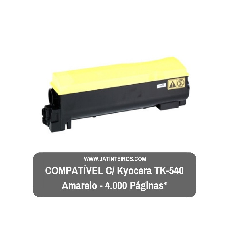TK-540 Amarelo Toner Compativel