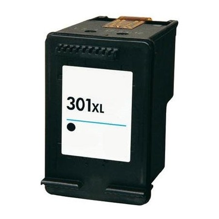HP 301 XL Tinteiro Reciclado Preto